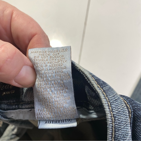 Baby Phat Vintage Y2K Retro Embroidered Pocket &Button Distressed Cotton Jean 13 - Picture 12 of 14